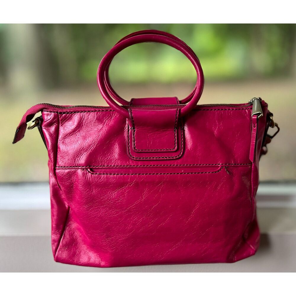HOBO Sheila Medium Satchel in Fuschia - Picture 3 of 11